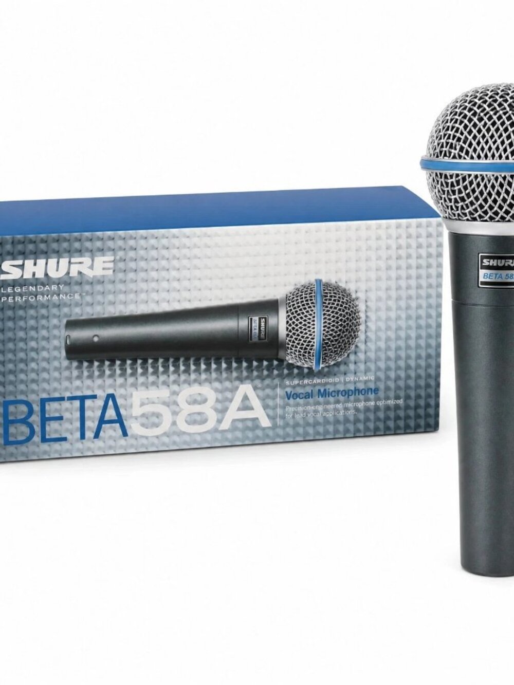 Shure BETA 58A Supercardioid Dynamic Vocal Microphone